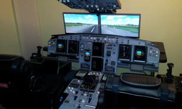 home cockpit airbus