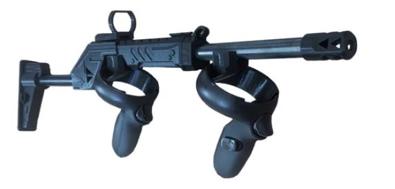 VR gun stock