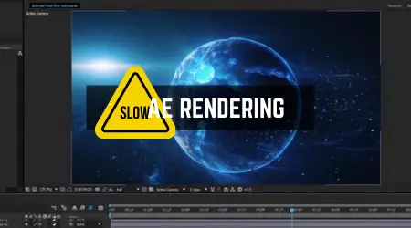 slow after effect rendering